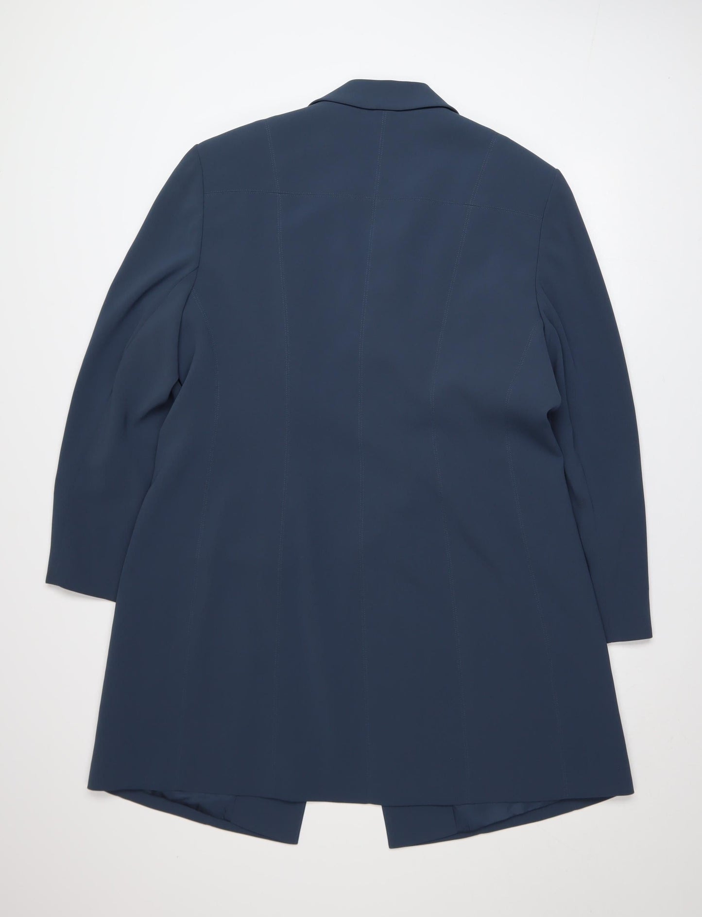 Windsmoor Women's Blue Long Classic Overcoat Size 18