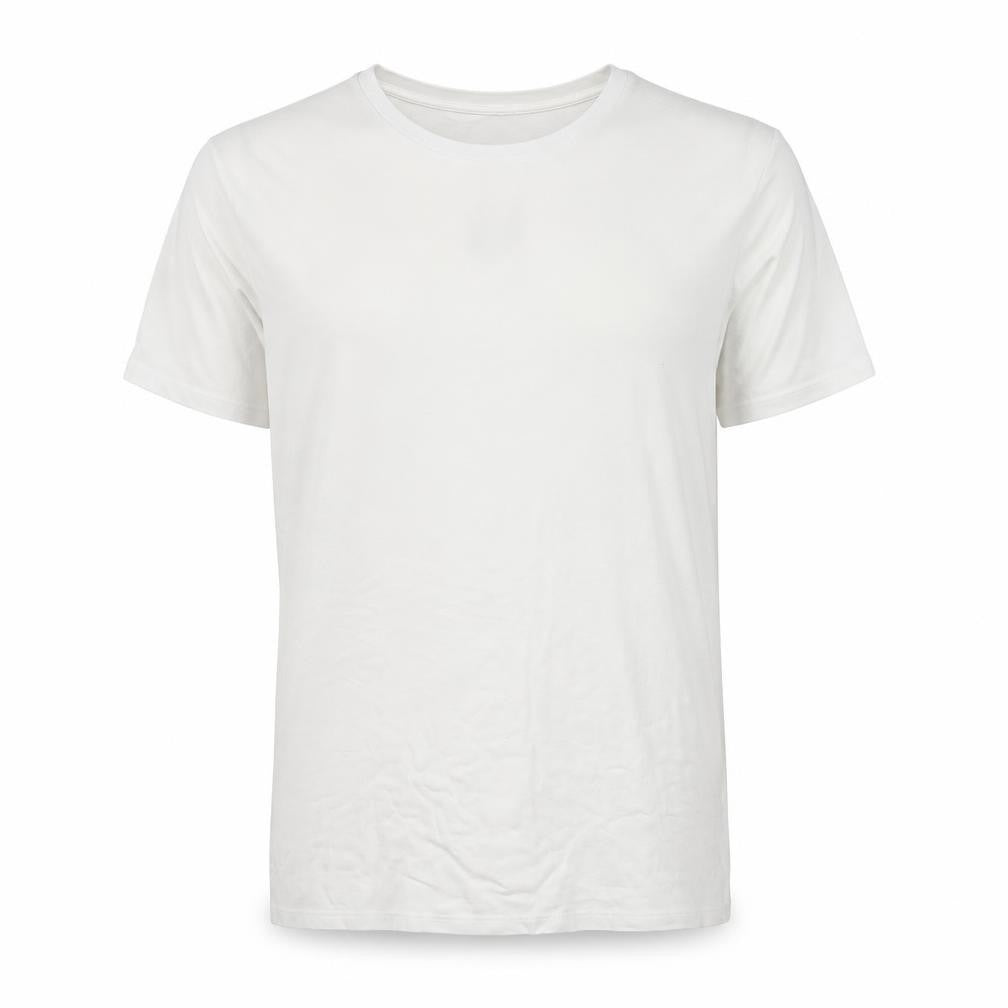 Marks & Spencer Men Ivory XL Thermal Short Sleeve Crew Neck T-Shirt