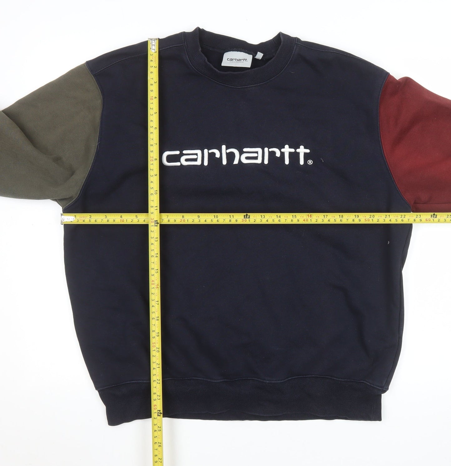 Carhartt Mens Multicoloured Crew Neck Pullover Sweatshirt M