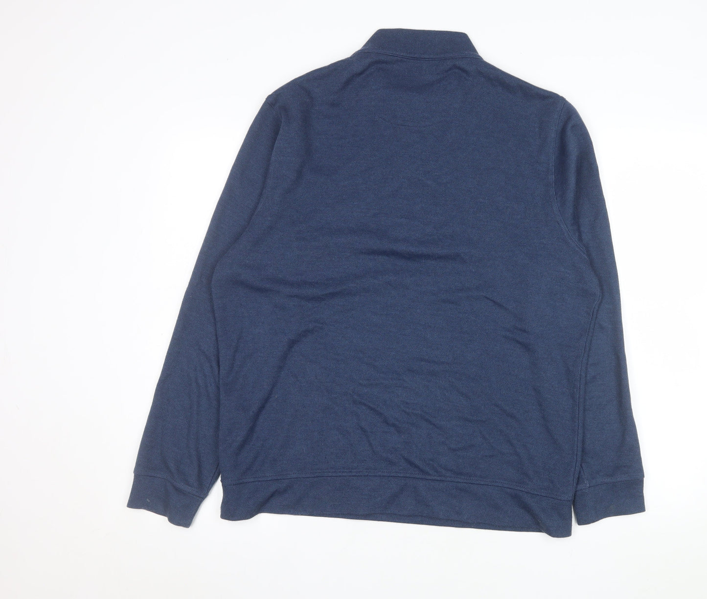 Kirkland Signature Men's Blue 1/4 Zip Pullover Sweatshirt Size M