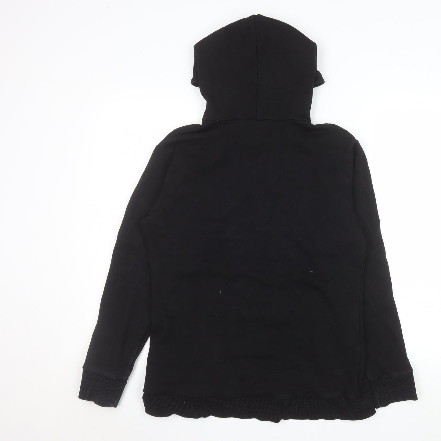 Bear Wear Mens Black Pullover Hoodie L Logo Fleece Sweatshirt
