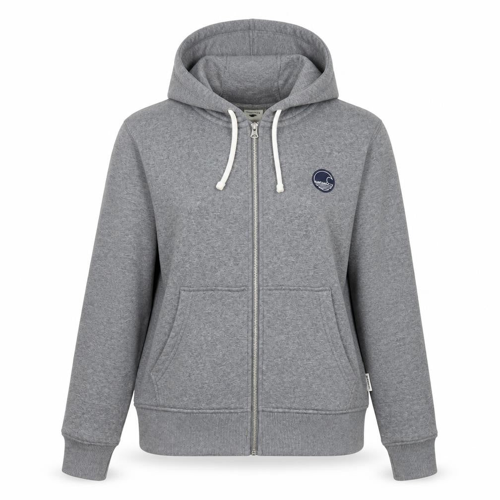 SoulCal Women's Grey Size 12 Hooded Full Zip Jacket
