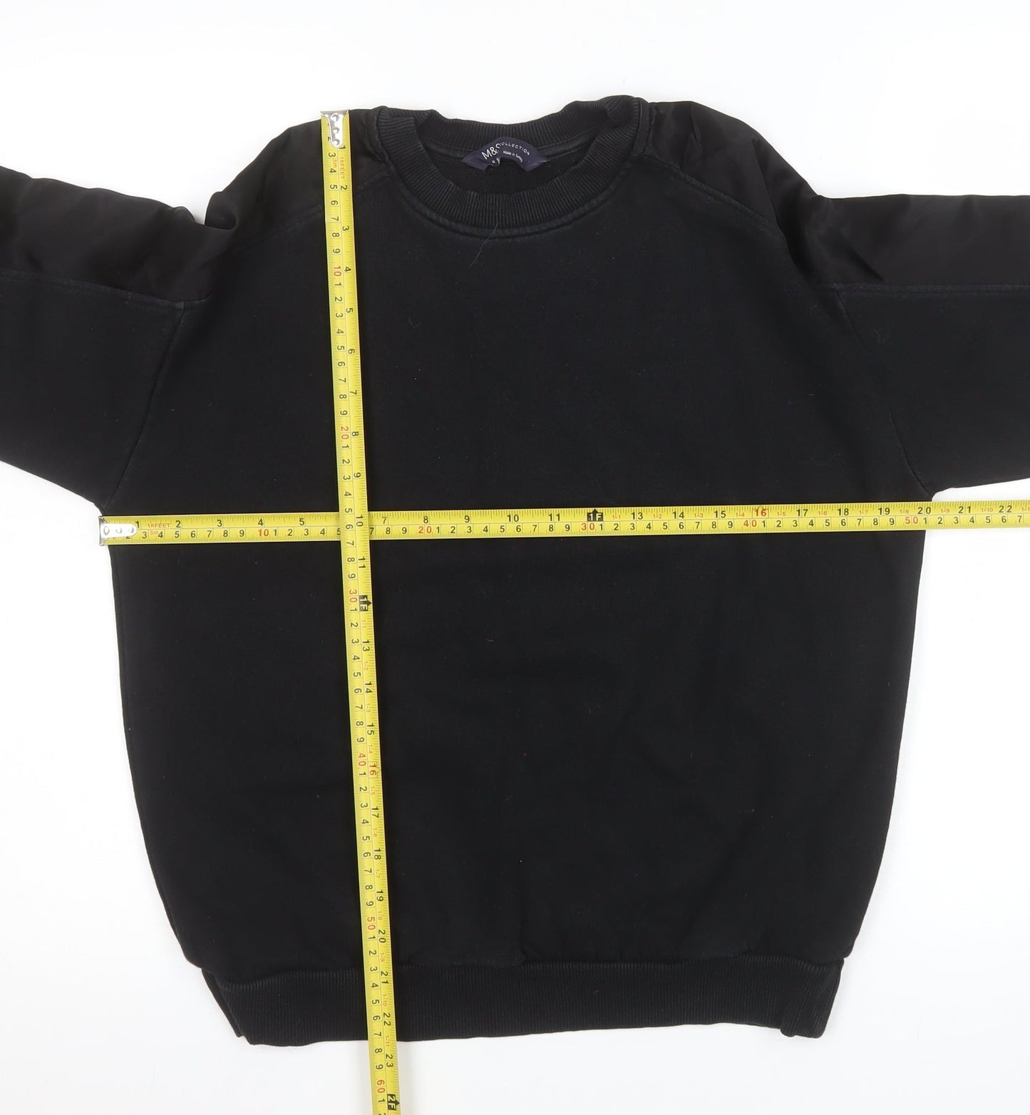Marks and Spencer Women's Black Size 10 Pullover Sweatshirt