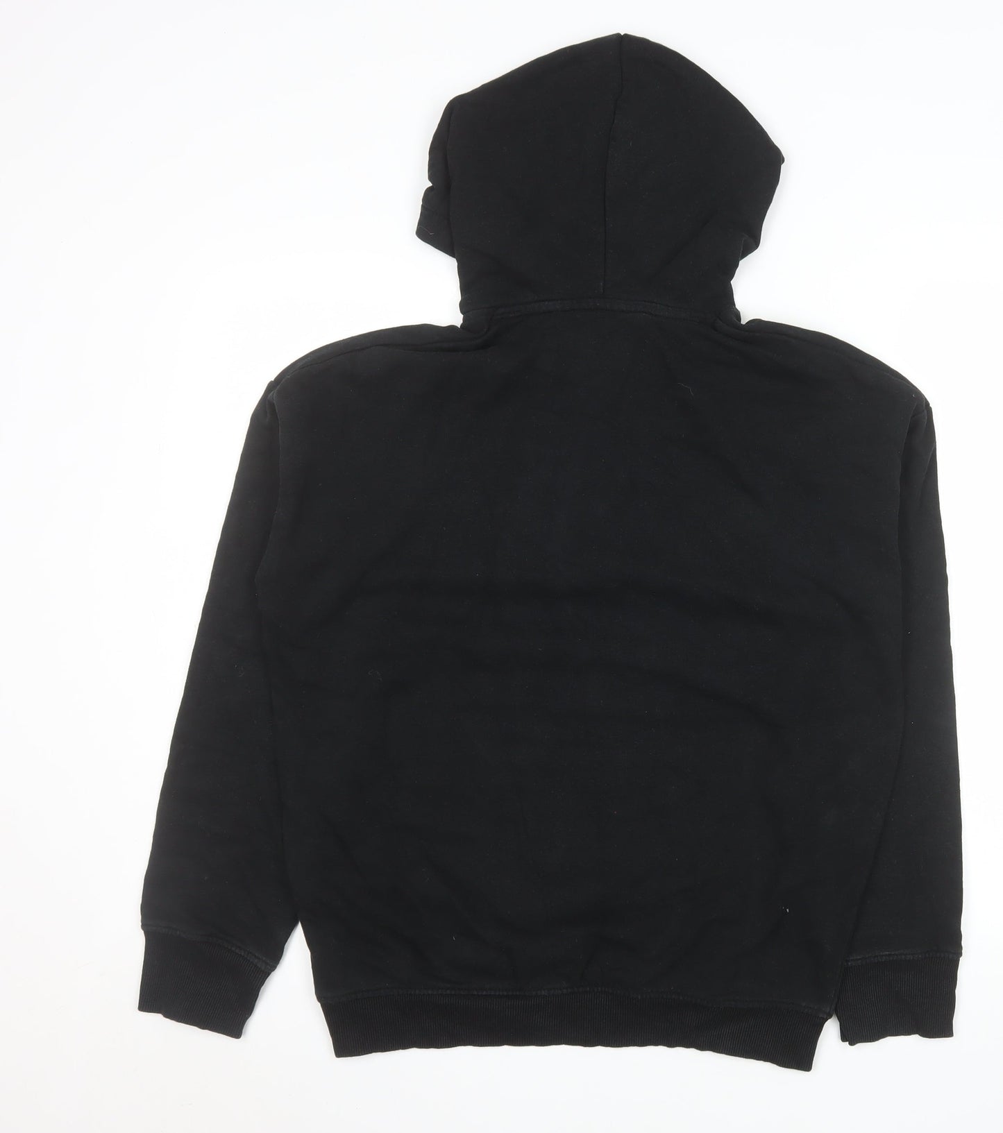 H&M Boys Black Panther Hoodie 14 Years Black Pullover Fleece Marvel