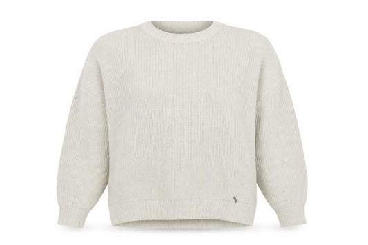 Hollister Womens Beige Knit Crew Neck Pullover Jumper XS