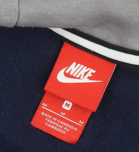 Nike Air Men's Multicoloured Full Zip Hoodie Size M