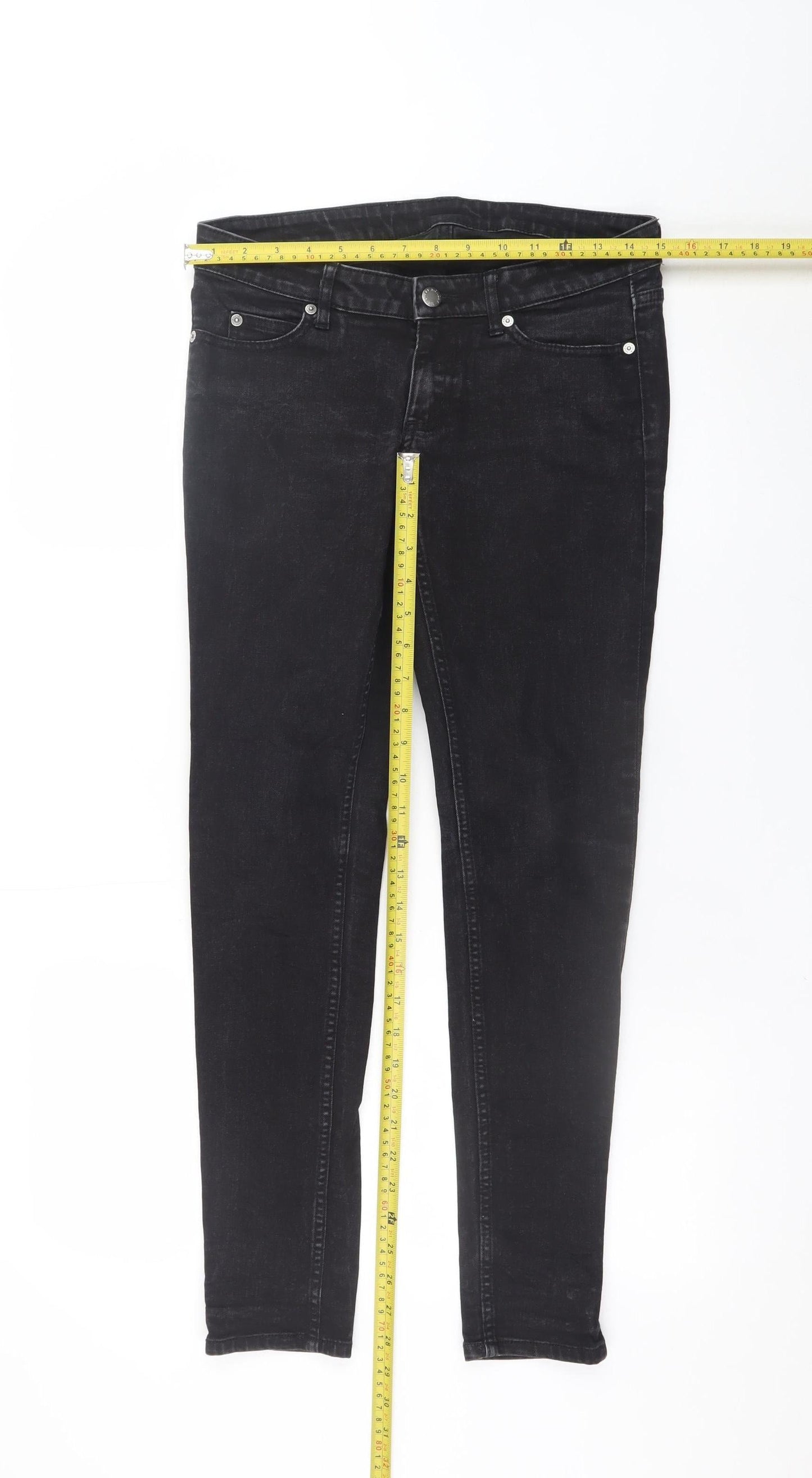 Cheap Monday Women's Black Slim Fit Skinny Jeans Size 10