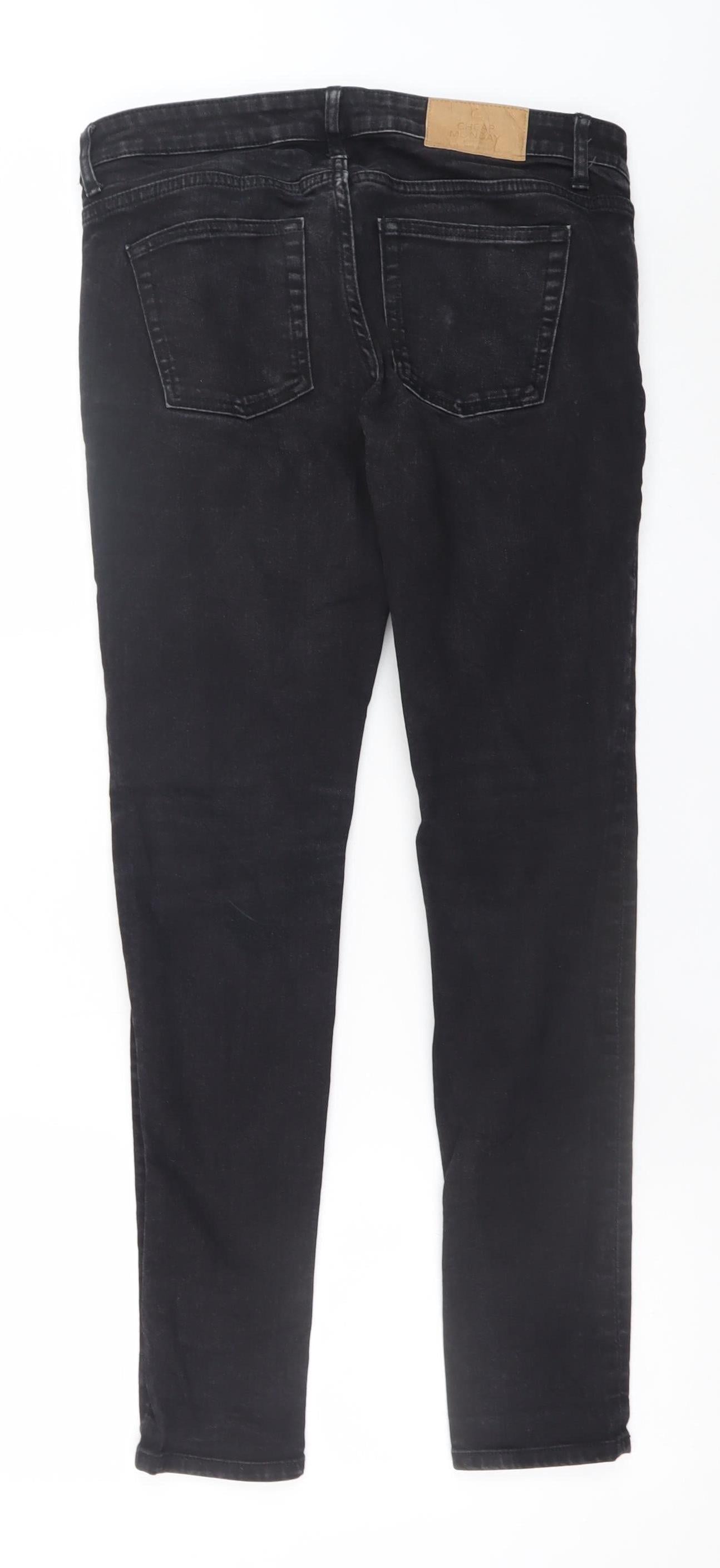 Cheap Monday Women's Black Slim Fit Skinny Jeans Size 10