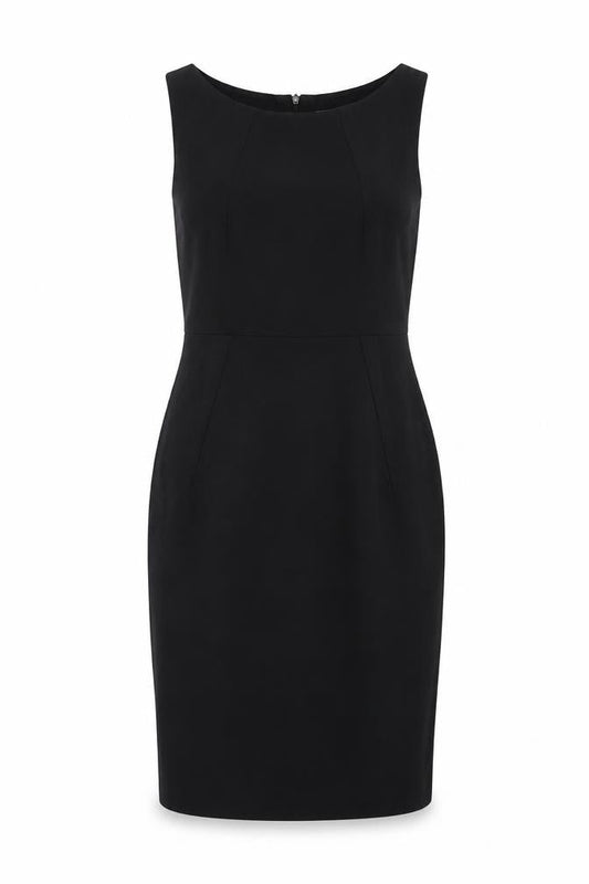 Teentlo Maurice Tarica Women's Black Size 10 Sheath Knee Length Dress