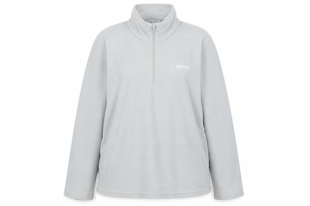 Regatta Women Grey 1/4 Zip Fleece Sweatshirt Size 20