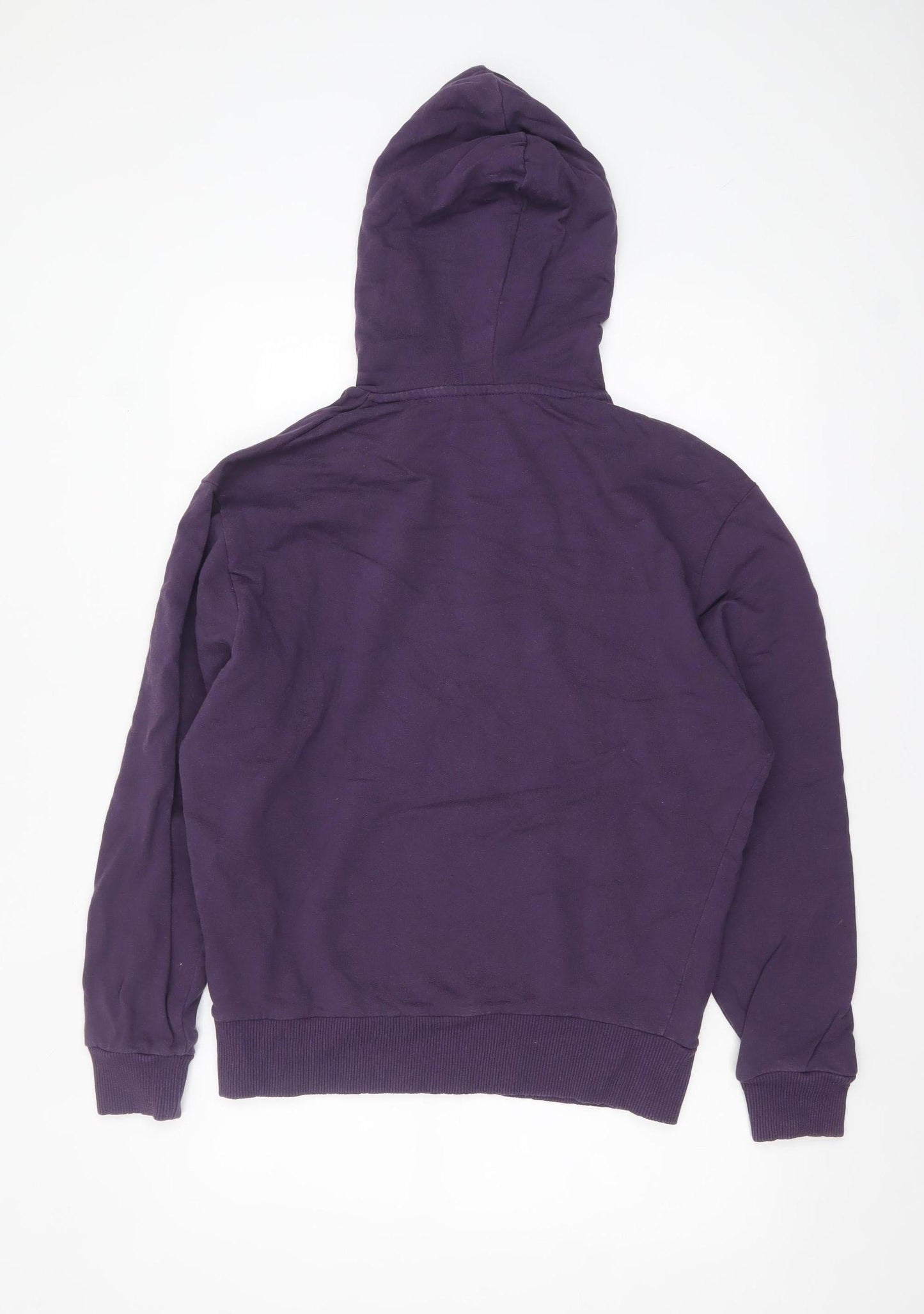 Collusion Womens Purple Pullover Hoodie XS Cotton Casual