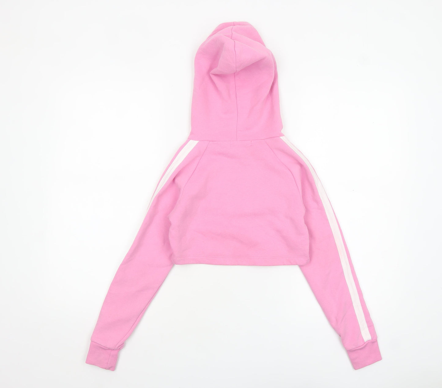 Pineapple Girls Pink Rhinestone Logo Cropped Hoodie 9-10 Years