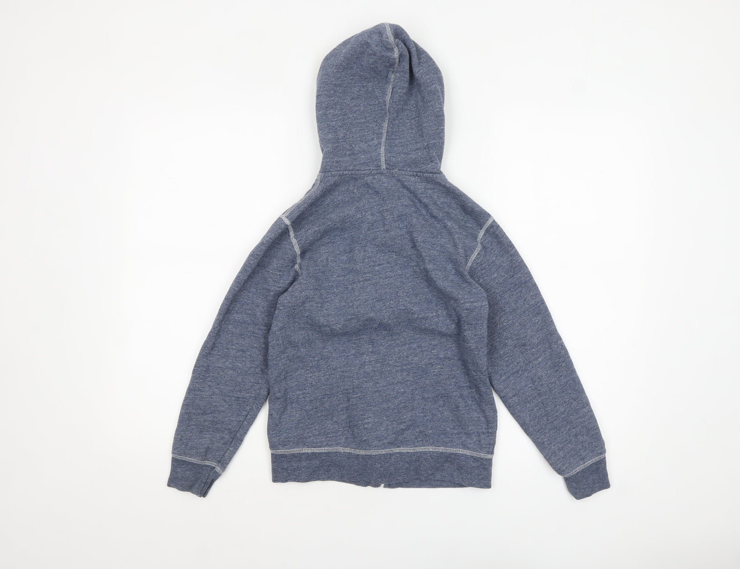 GAP Kids Boys Blue Full Zip Hoodie Size 8-9 Years 100% Cotton