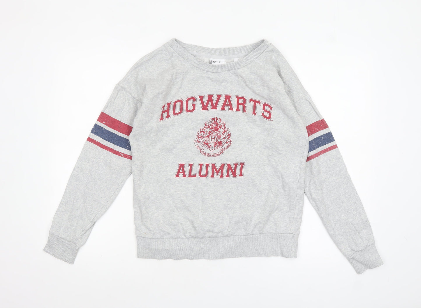 Next Harry Potter Hogwarts Alumni Grey Cotton Sweatshirt S Women