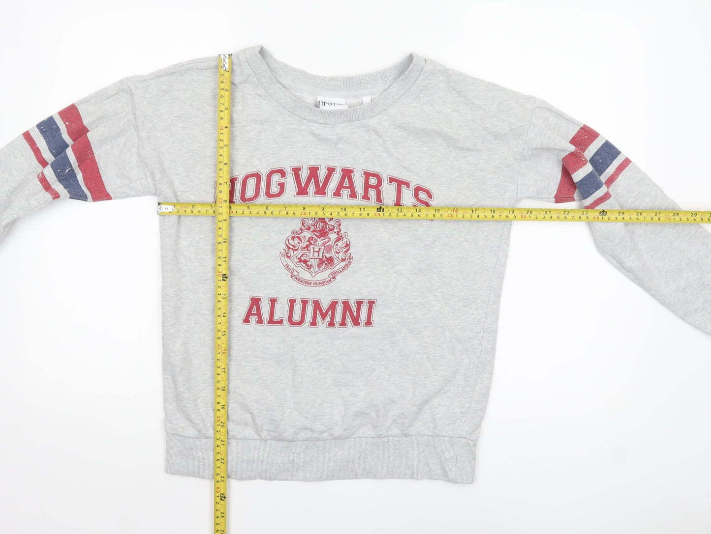 Next Harry Potter Hogwarts Alumni Grey Cotton Sweatshirt S Women