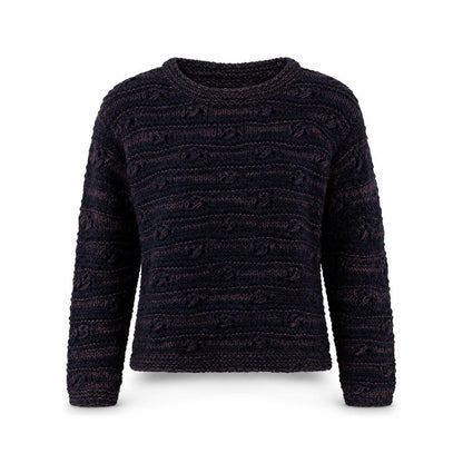 Marks & Spencer Women Blue Mix Size 8 Knit Pullover Jumper