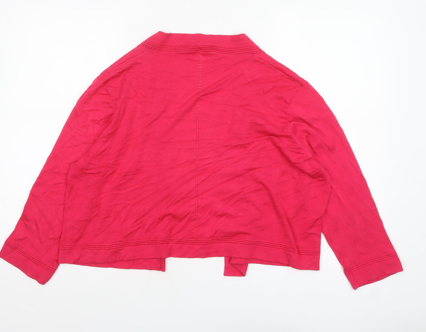 Precis Petite Women's Pink Viscose Knit Cardigan XL Petite