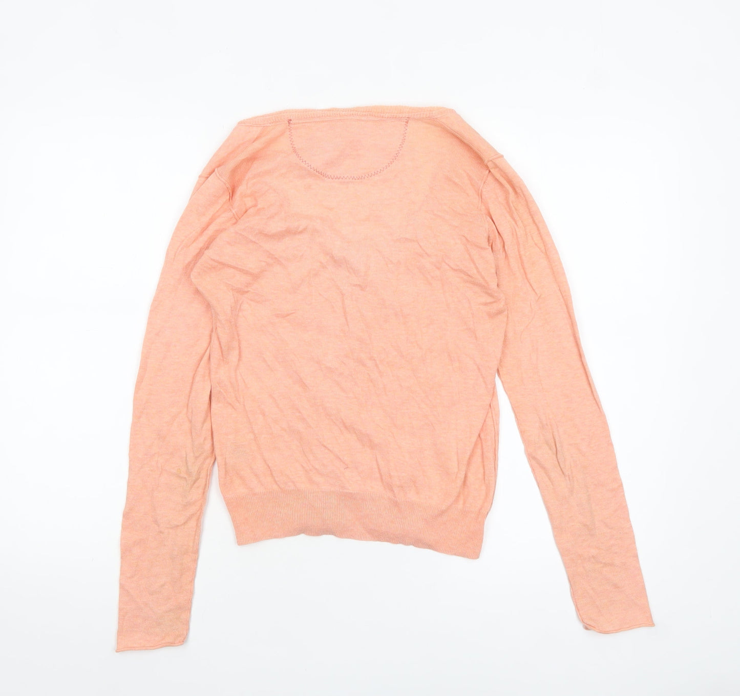 Harvest Women's Pink Cotton Button Cardigan Size 10