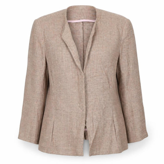 Austin Reed Women’s Beige Linen Suit Jacket Size M Classic Style