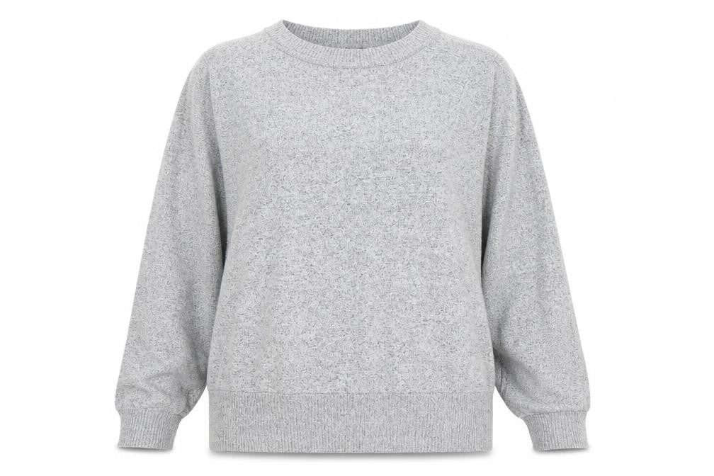 Next Women Grey XL Crew Neck Long Sleeve Pullover Jumper