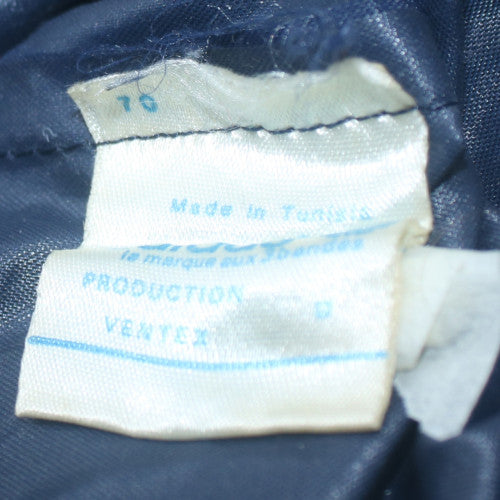 Adidas Boys Blue Hooded Windbreaker Jacket Size 14 Years Lightweight Sports