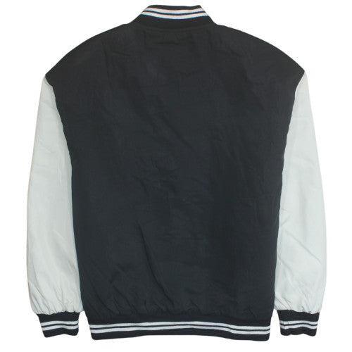 Primark Men Black Varsity Jacket California Embroidered M