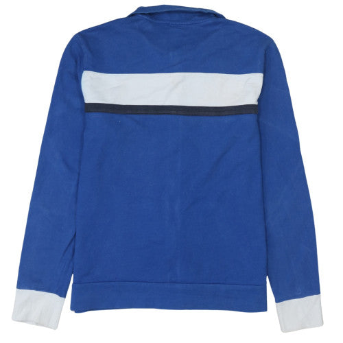 EA7 Emporio Armani Men's Blue Full Zip Sweatshirt XL
