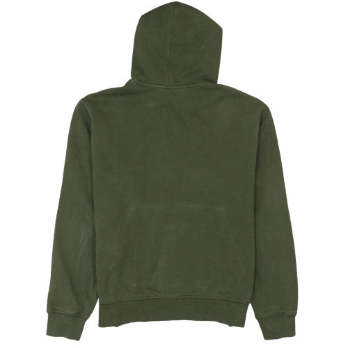 Nike Men's Green Pullover Hoodie M Regular Fit Graphic Fleece