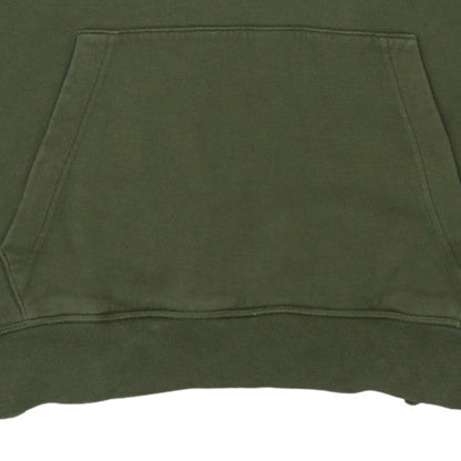 Nike Men's Green Pullover Hoodie M Regular Fit Graphic Fleece