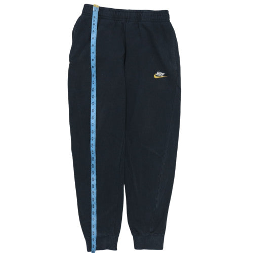 Nike Mens Black Small Jogger Sweatpants Elastic Waist Fleece Lined
