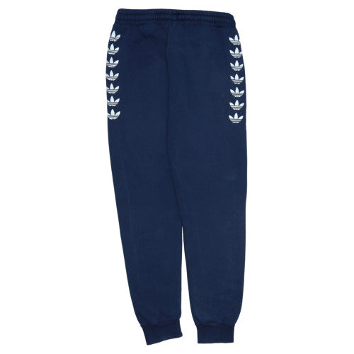 adidas Boys Blue Jogger Fleece Activewear Trousers 13-14 Years