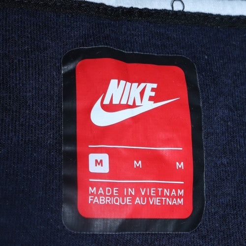 Nike Men's Blue Full Zip Hoodie Medium Fleece Sportswear