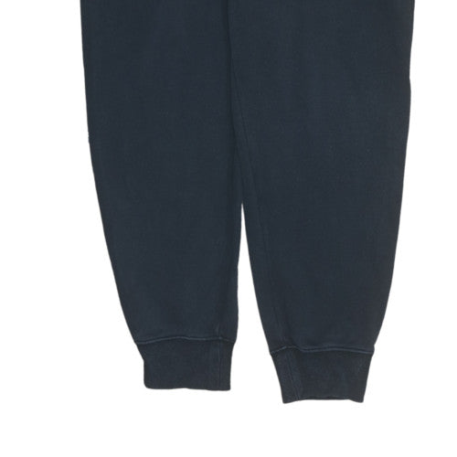 Nike Men's Black M Fleece Jogger Sweatpants with Red Logo