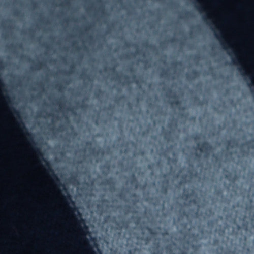 Lacoste Men's Blue Striped Collared Henley Sweatshirt XL