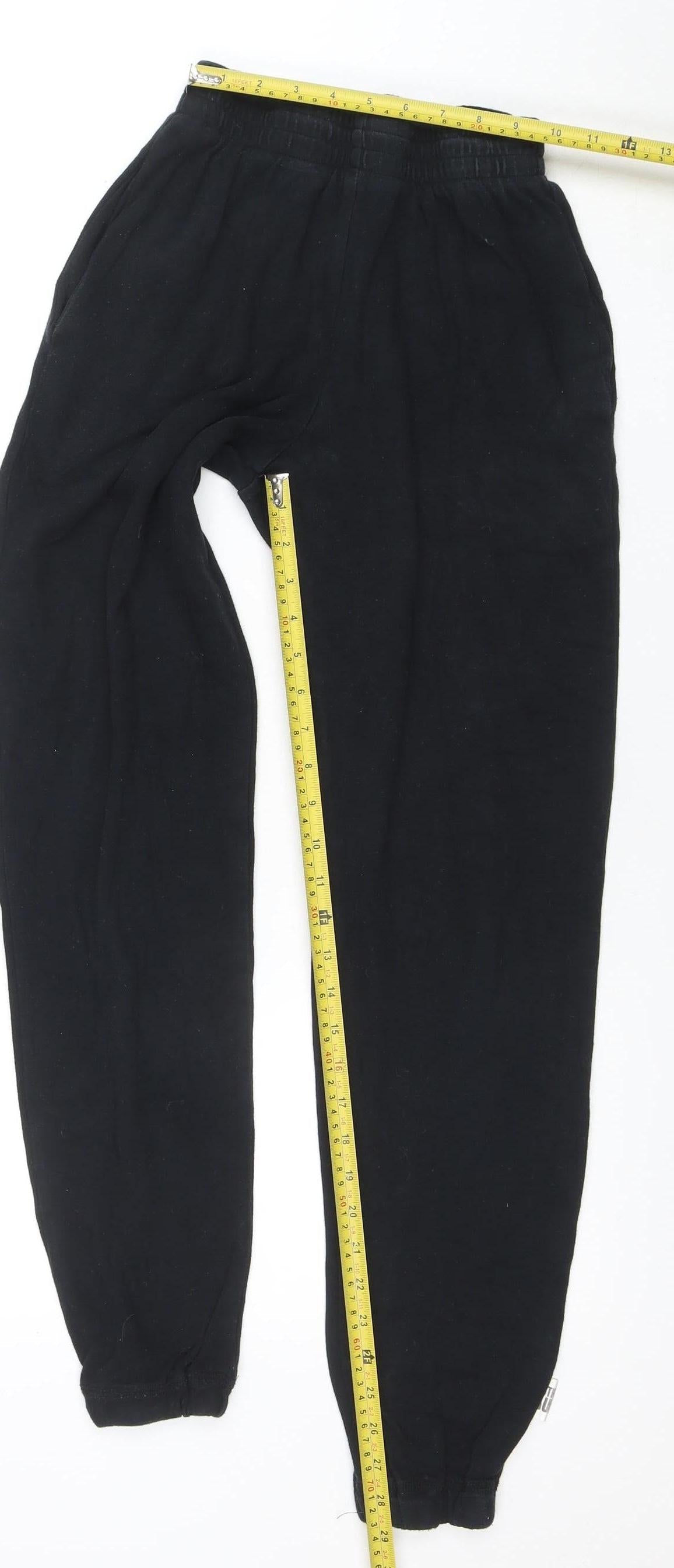 Aesthetic Laundry Women’s Black XS Jogger Trousers Cotton Jersey