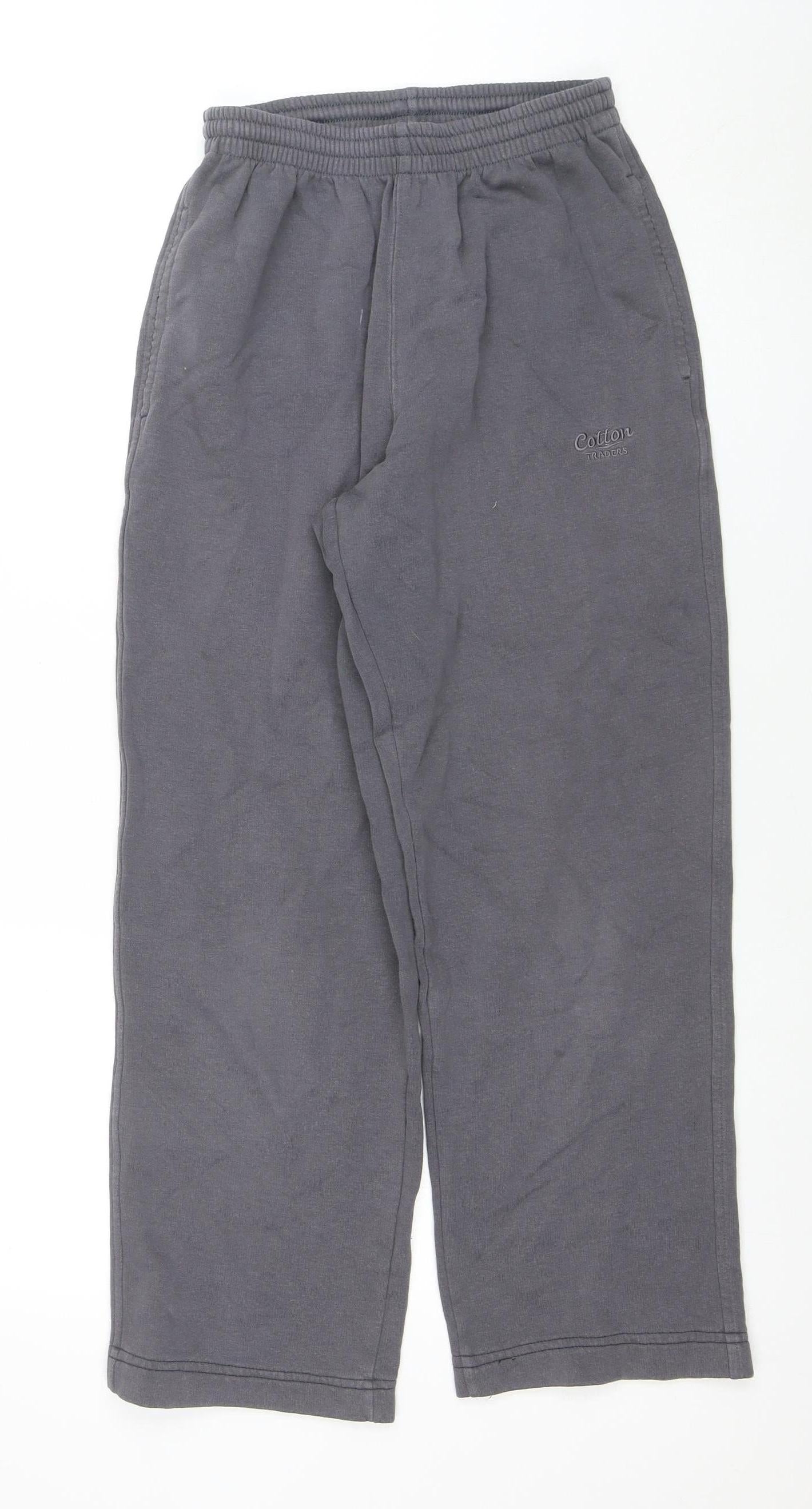 Cotton Traders Men's Grey XS Sweatpants Jogger Activewear Trousers