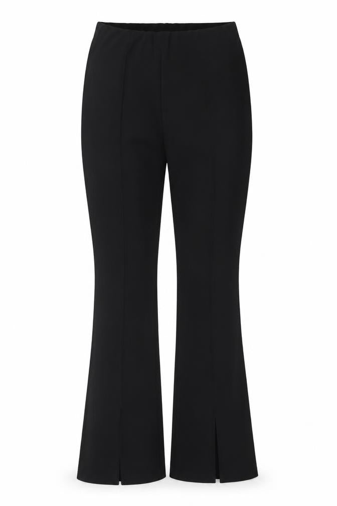 Pull & Bear Women's Black Slim Stretch Trousers Size S 26in Waist
