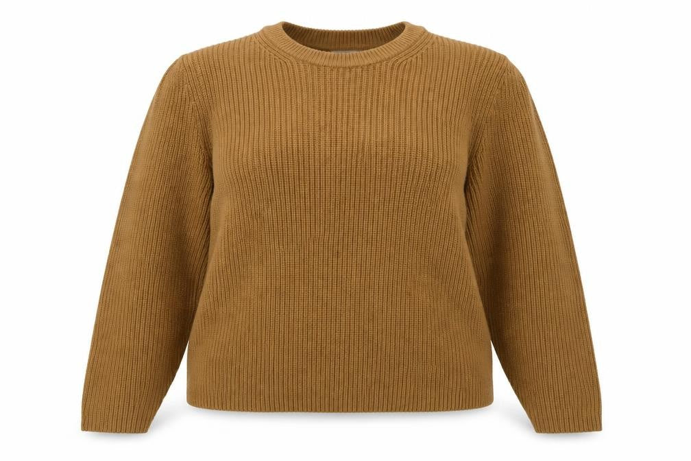 Marks & Spencer Autograph Women Beige Size 18 Ribbed Jumper