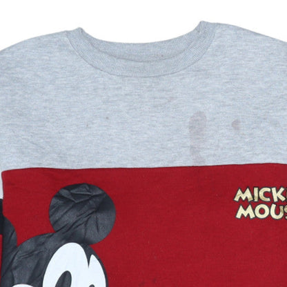 Additional view of Disney boys’ red mickey mouse pullover sweatshirt 12-13 years