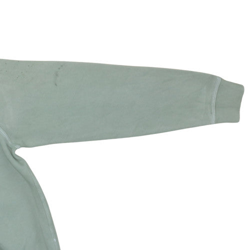 Nike Womens Green Pullover Hoodie Size L Fleece Lined Casual Sweatshirt
