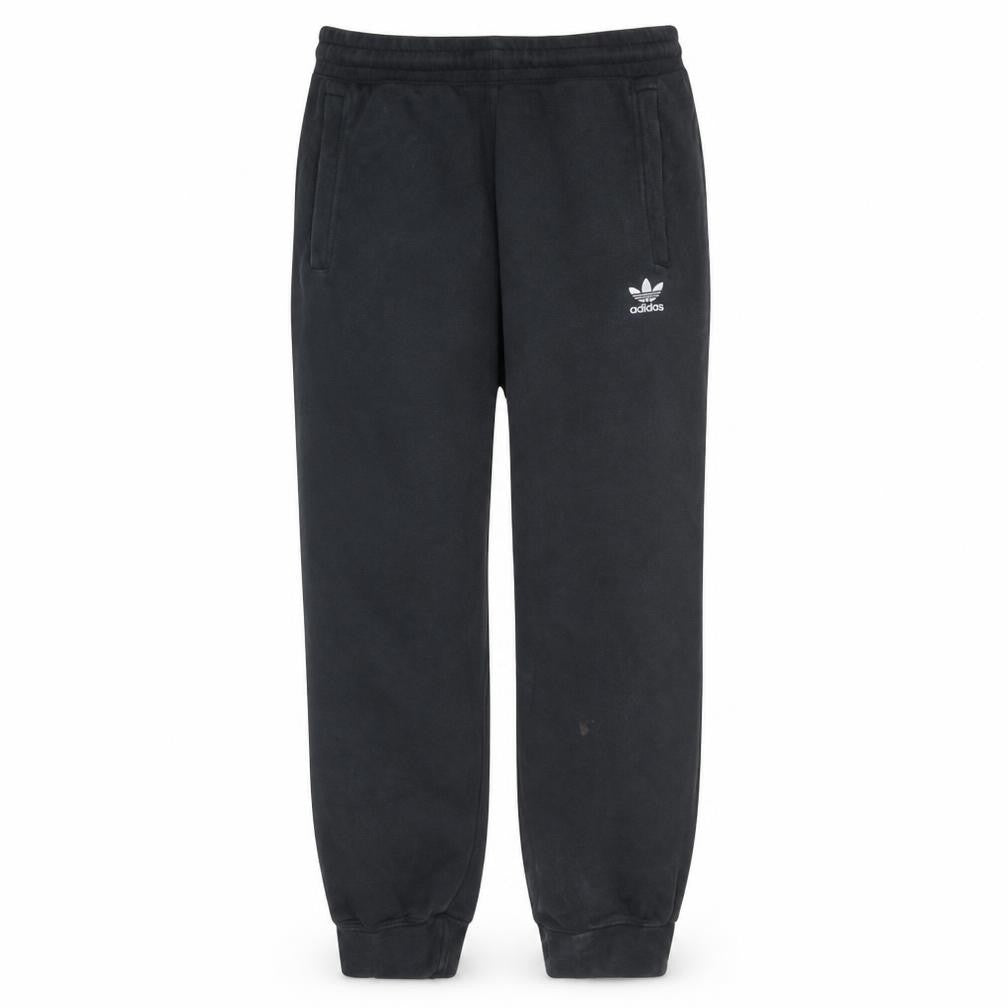 adidas Mens Black Small Jogger Fleece Trousers Regular Fit