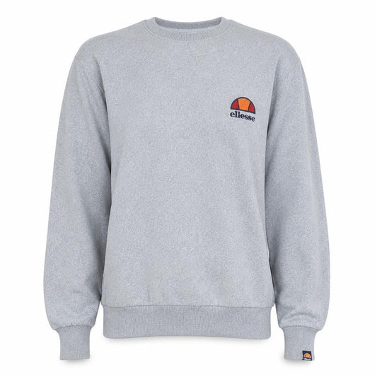 Ellesse Women's Grey Cotton Blend Pullover Sweatshirt Size S