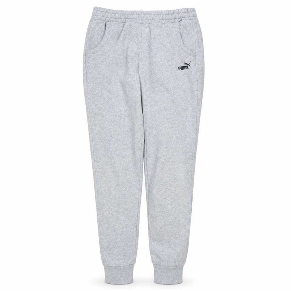 Puma Womens Grey Jogger Sweatpants Size 12 Regular Fit