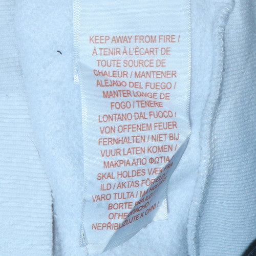 Levi's Boys White Pullover Hoodie 12 Years Regular Fit Logo Fleece Sweatshirt