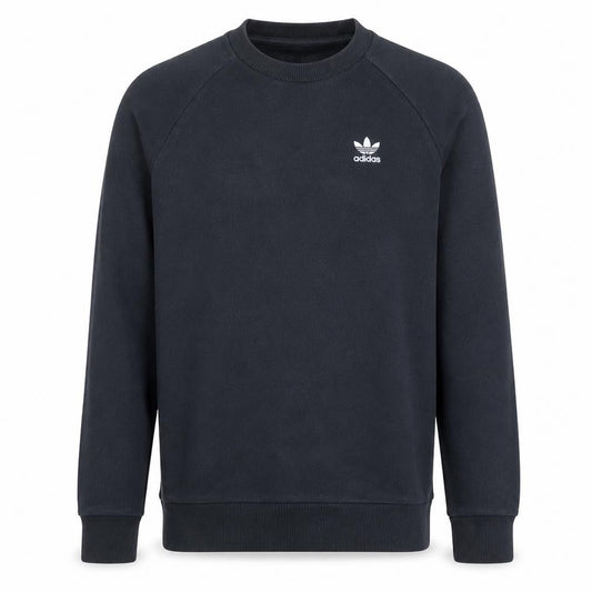 Adidas Men's Black XS Pullover Sweatshirt Crew Neck Fleece