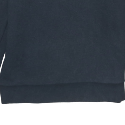 Adidas Men's Black XS Pullover Sweatshirt Crew Neck Fleece
