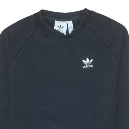 Additional view of Adidas Men's Black XS Pullover Sweatshirt Crew Neck Fleece