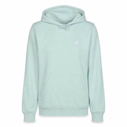Adidas Women Mint Green XS Pullover Hoodie with Logo Pocket