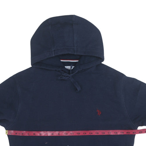U.S. Polo Assn. Men's Blue Pullover Hoodie Size M Fleece