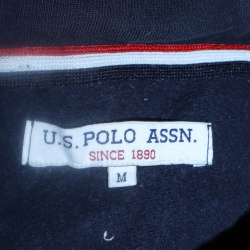 U.S. Polo Assn. Men's Blue Pullover Hoodie Size M Fleece